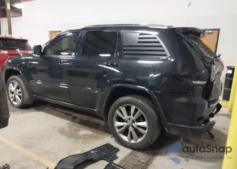 2014 Jeep Grand Cherokee Overland z USA, uszkodzony, nr VIN 1C4RJFCT8EC125007